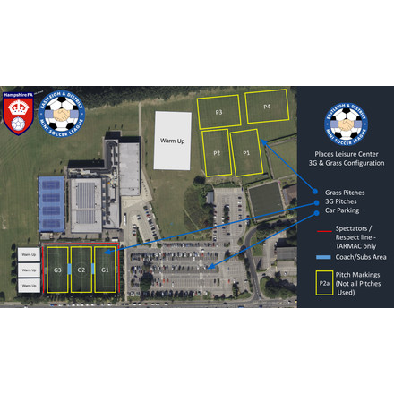 7v7 Layout venue map