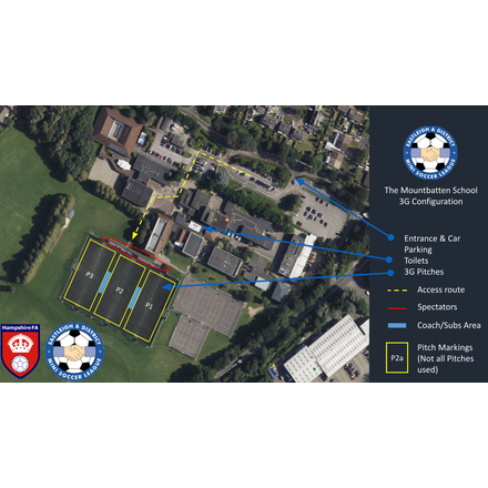 7v7 Pitch Layout venue map