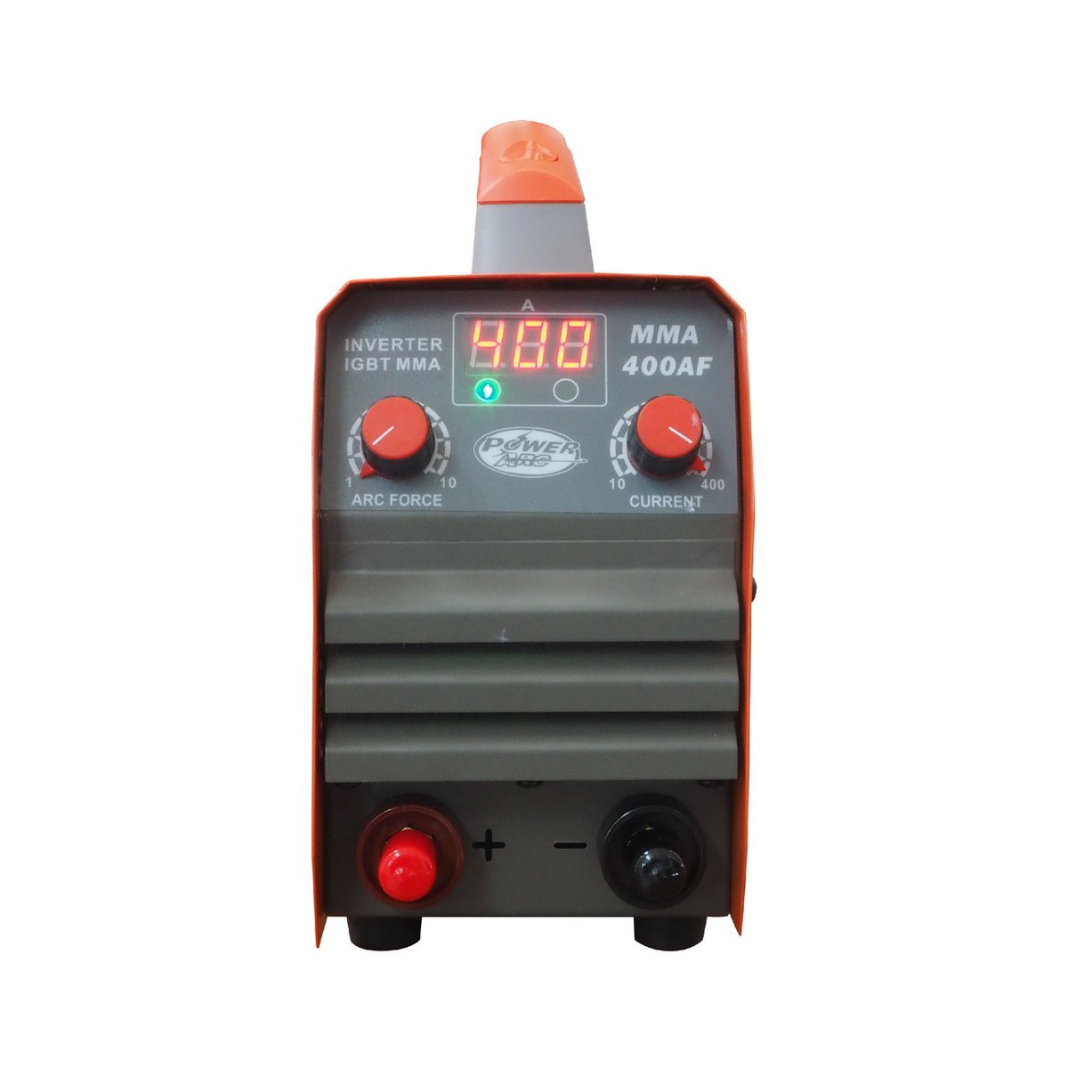 เครื่องเชื่อมอินเวิร์ทเตอร์ MMA-400AF เครื่องเชื่อม เครื่องเชื่อมไฟฟ้า ตู้เชื่อม เครื่องมือช่าง ร้านขายอุปกรณ์เครื่องมือช่าง เครื่องมือช่าง powerarc BGP-MMA400AF