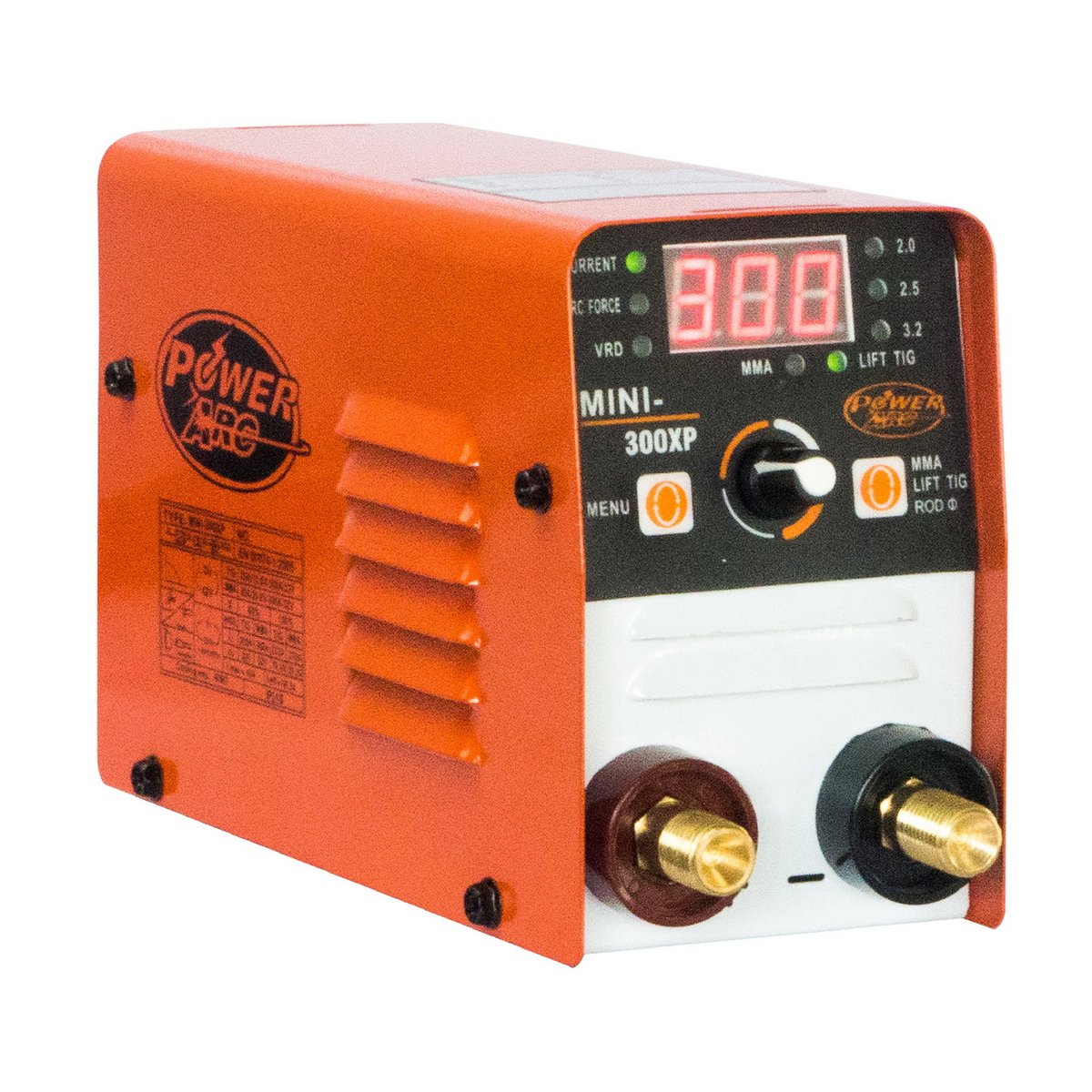 เครื่องเชื่อมอินเวิร์ทเตอร์,เครื่องเชื่อม,จำหน่ายเครื่องเชื่อม,MMA-MINI300XP,เครื่องเชื่อม,เครื่องเชื่อมไฟฟ้า,ตู้เชื่อม,เครื่องมือช่าง,ร้านขายอุปกรณ์เครื่องมือช่าง,เครื่องมือช่าง,powerarc,BGP-MMA-MINI300XP