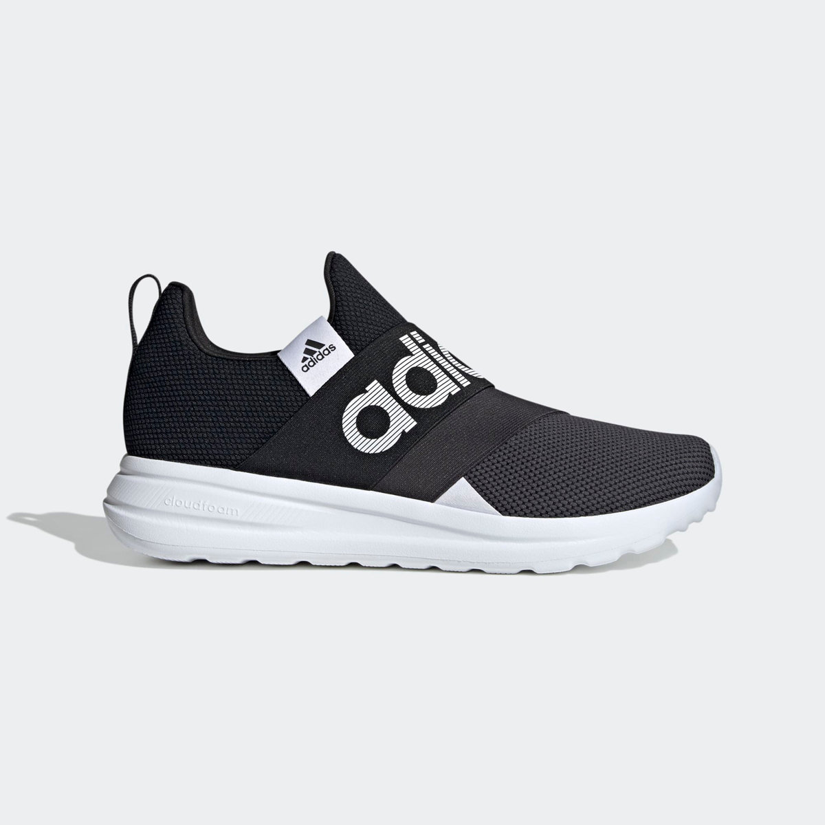 Adidas black slip on sneakers sales