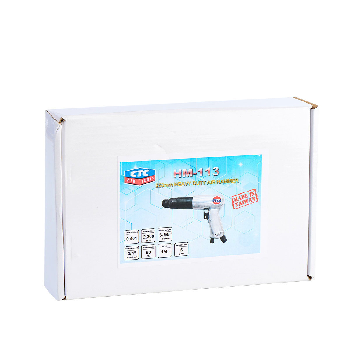 สกัดลม เครื่องมือลม จำหน่ายเครื่องมือลม เครื่องมือช่าง ctc HM113