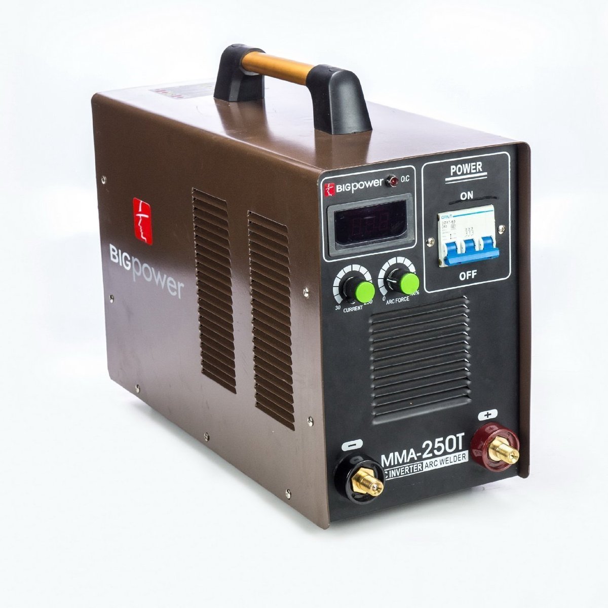 เครื่องเชื่อมอินเวอร์เตอร์ MMA-250T เครื่องเชื่อมไฟฟ้า ตู้เชื่อม ตู้เชื่อมไฟฟ้า ขายเครื่องมือช่าง จำหน่ายเครื่องมือช่าง เครื่องมือช่าง บิ๊กพาวเวอร์ bigpower BGP-MMA250T