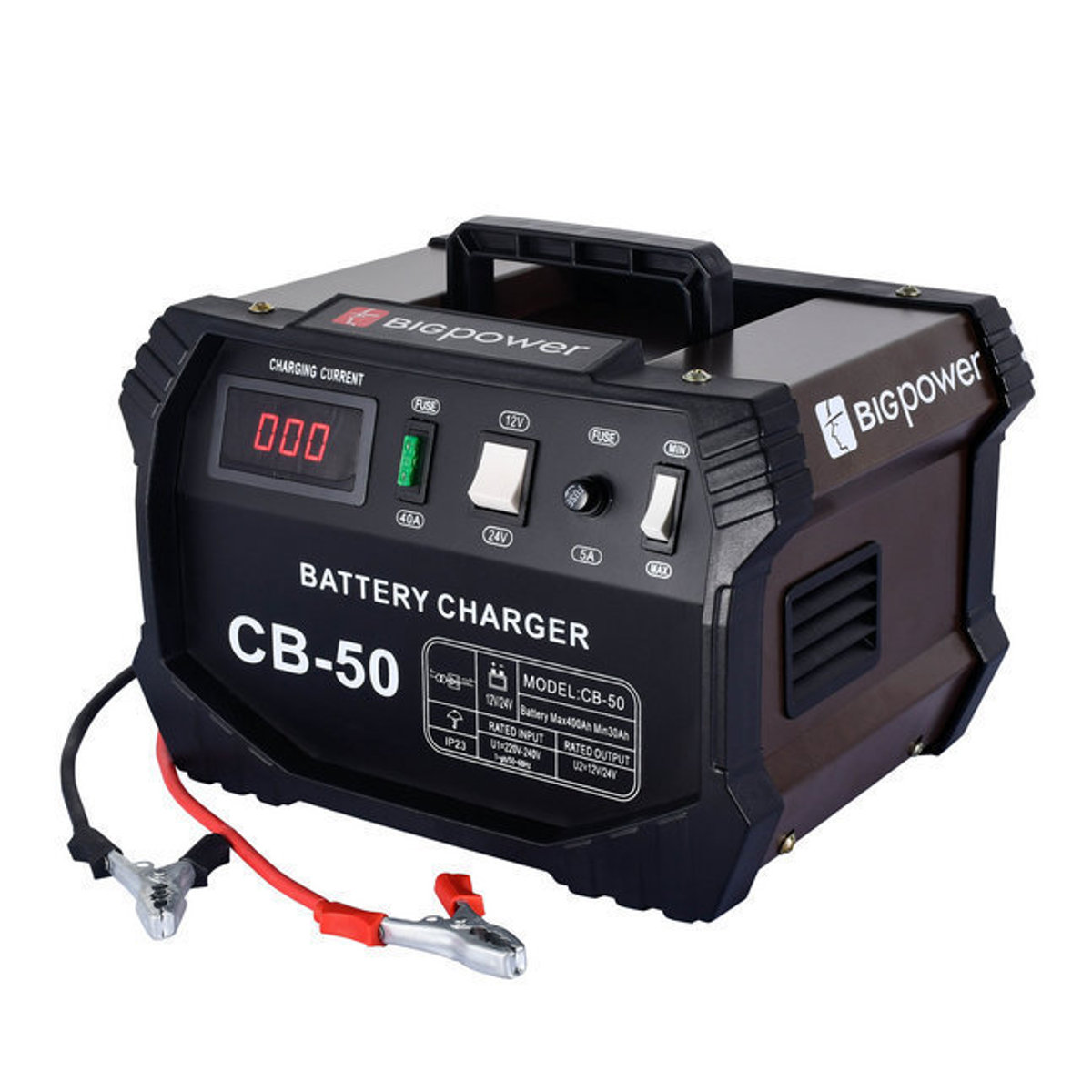 เครื่องชาร์จแบตเตอรี่ CB-50 เครื่องเชื่อมอินเวอร์เตอร์ เครื่องเชื่อมไฟฟ้า ตู้เชื่อม ตู้เชื่อมไฟฟ้า ขายเครื่องมือช่าง จำหน่ายเครื่องมือช่าง เครื่องมือช่าง บิ๊กพาวเวอร์ bigpower BGP-CB50