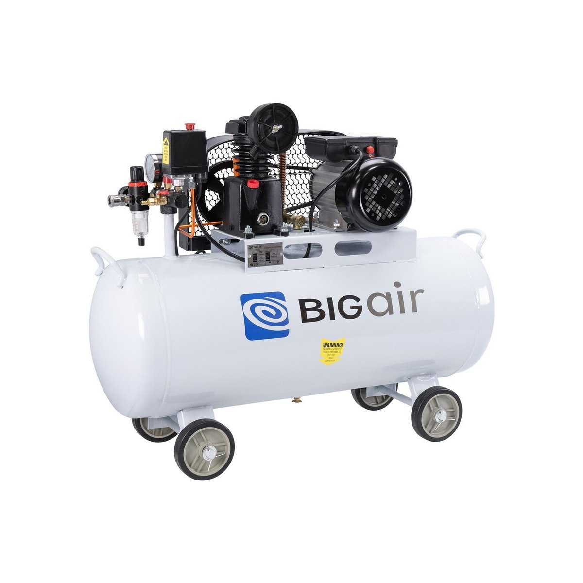 ปั๊มลม บิ๊กแอร์ ปั๊มลมสายพาน ขายเครื่องมือช่าง จำหน่ายเครื่องมือช่าง เครื่องมือช่าง bigair BGA-BAB10100