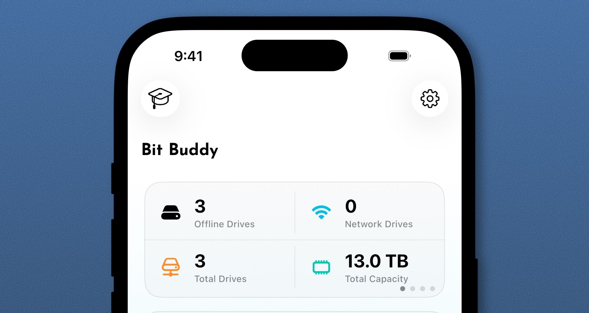 Quick glimpse of your drives