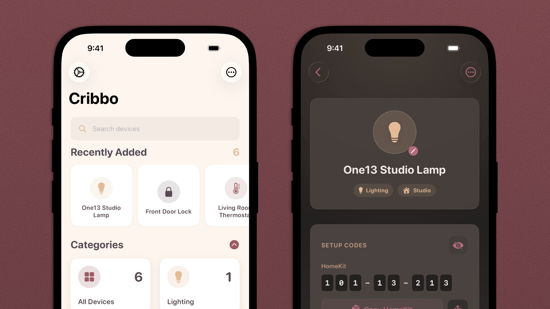 Cribbo feature overview
