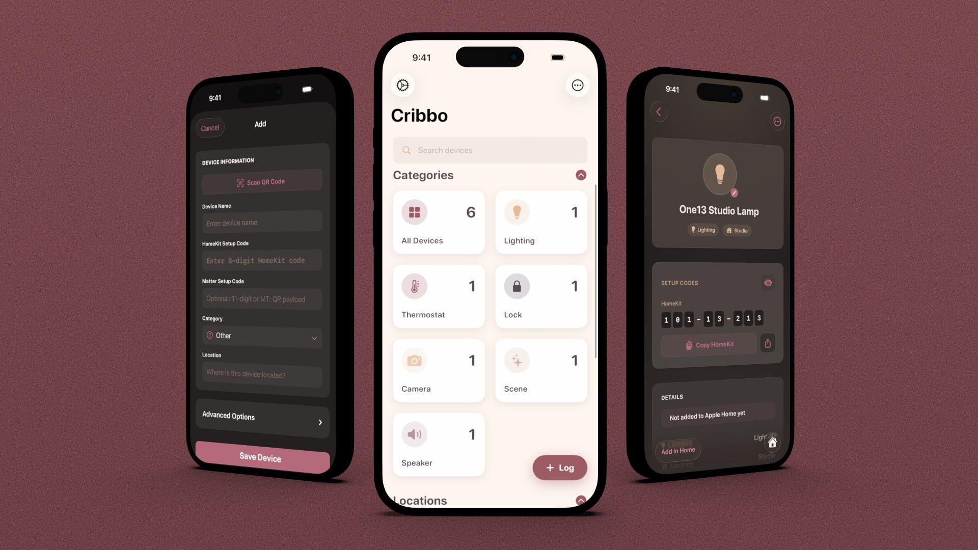 Cribbo app screenshots