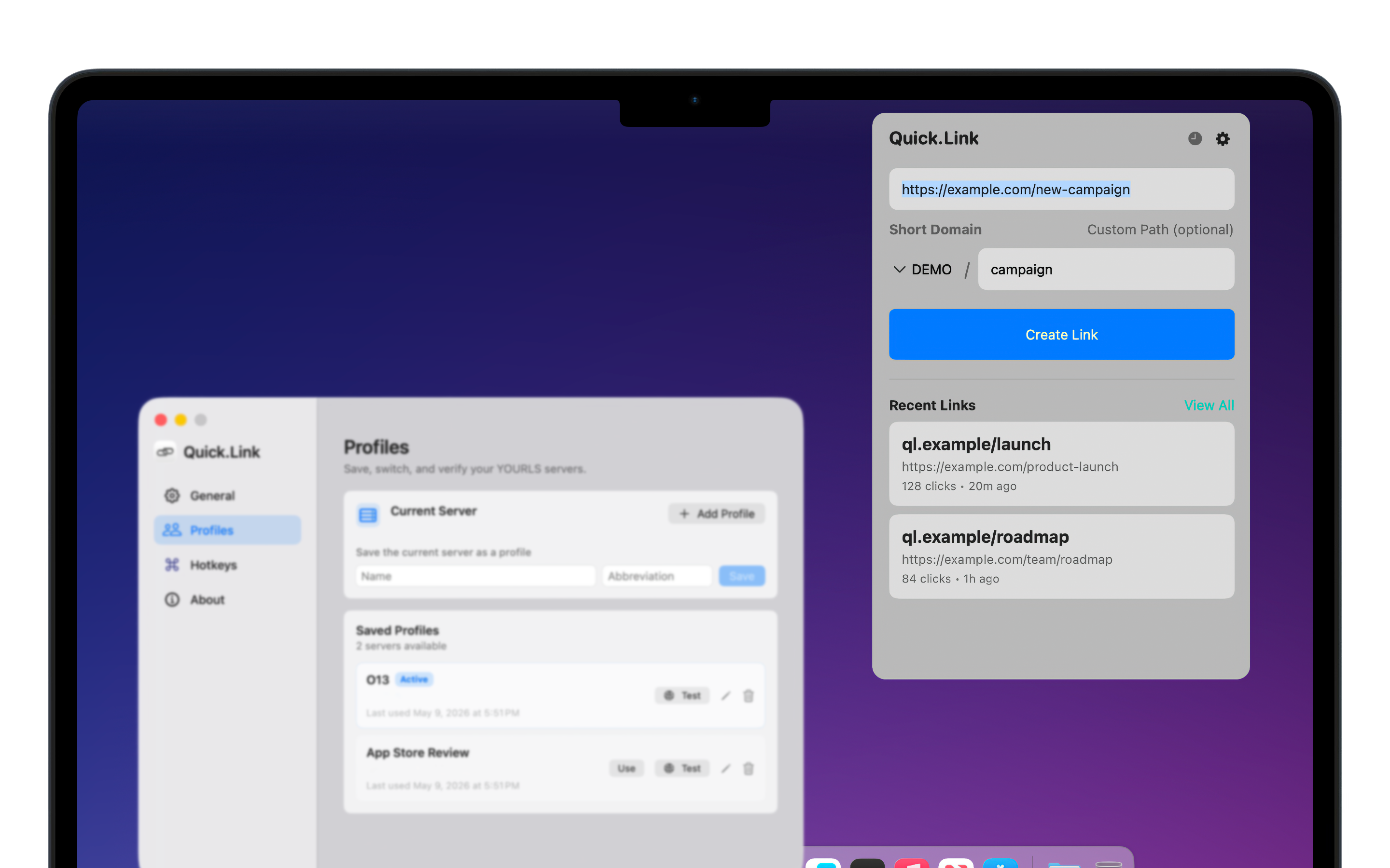Quick.Link for macOS