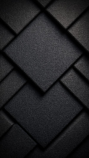 Black Layered Geometric Texture - Download HD iPhone Lock Screen Wallpaper