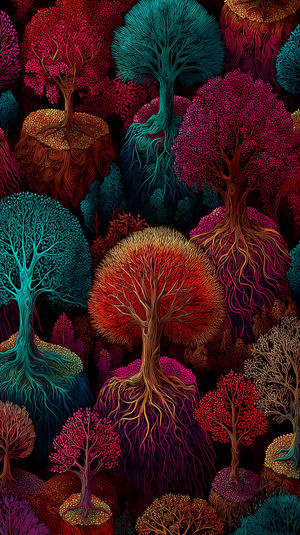 Floating Tree Islands