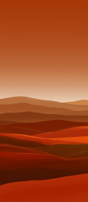 Desert Dunes Sunset Scene