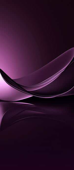 Abstract Purple Wave