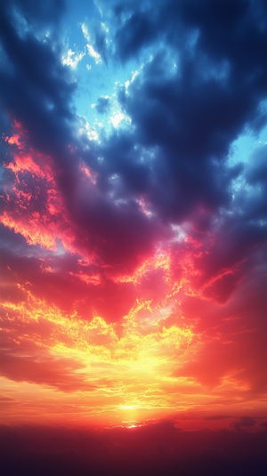 Sunset Sky Radiance