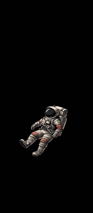 Astronaut Floating In Space