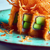Avocado California Roll Crispy Salmon Skin (4pcs)