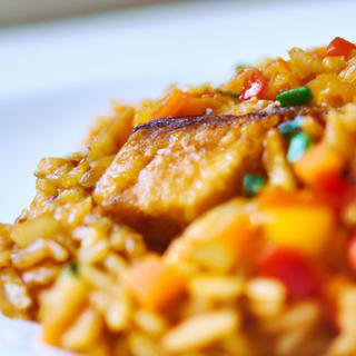 Fried Rice Fish and Eggs