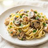 Chicken & Mushrooms Alfredo