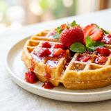 Waffle – Strawberry Jam