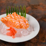 Salmon sashimi (3 pcs)