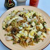 Fried Rice with Lamb, Egg and Shrimp