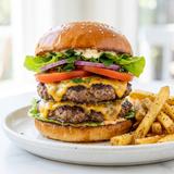Triple Lamb / Fries