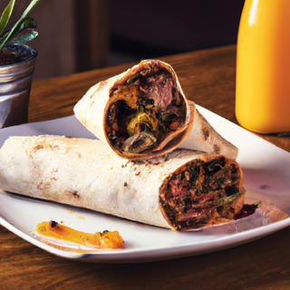 Beef wrap