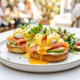 Salmon Eggs Benedict