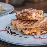 Sourdough Bread Croque Monsieur- With smoked marlin