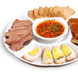 Marinated meat platter