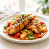 Fish with Sweet & Sour Sauce