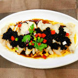 Steamed Fish with black bean sauce