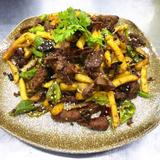 Griddle-Cooked Pork Intestines