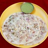 Cheese Onion Uttapam