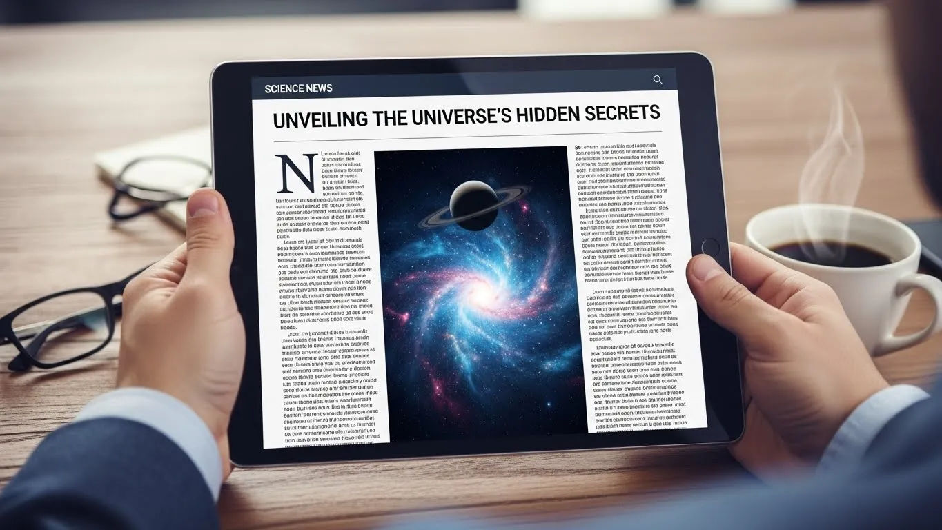 article news science