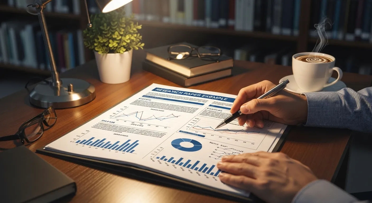 research paper example science