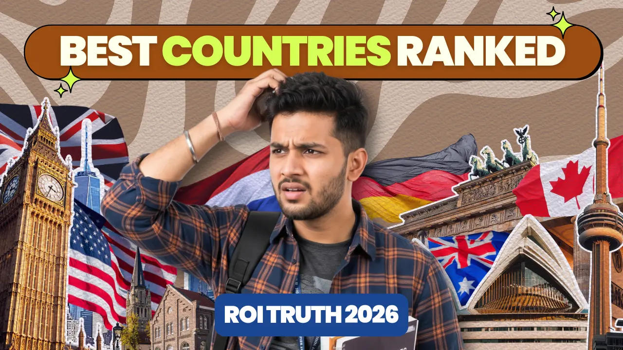 Ranking Study Abroad Countries by ROI in 2026: Where Should Indian Students Actually Spend Their Money?