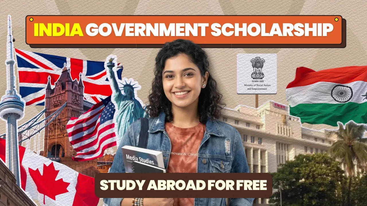 India's National Overseas Scholarship 2026: 125 Fully Funded Seats for Marginalised Students to Study Abroad
