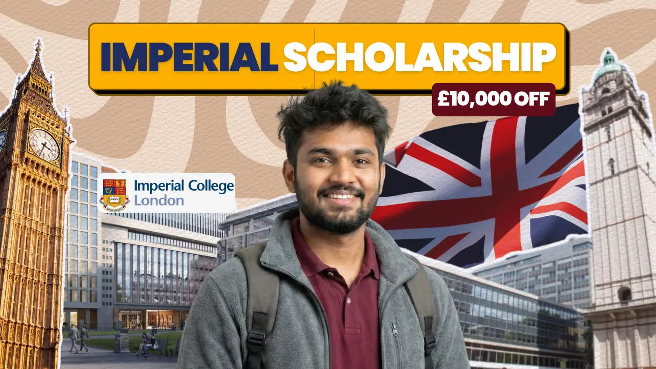 Imperial College London India Future Leaders Scholarship 2026: 10,000 GBP for Indian Master's Students