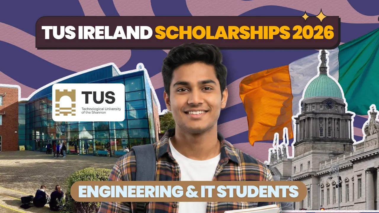 TUS Ireland Offers Scholarships Up to Rs. 4,46,160 for International Engineering and IT Students: What Indian Students Need to Know 