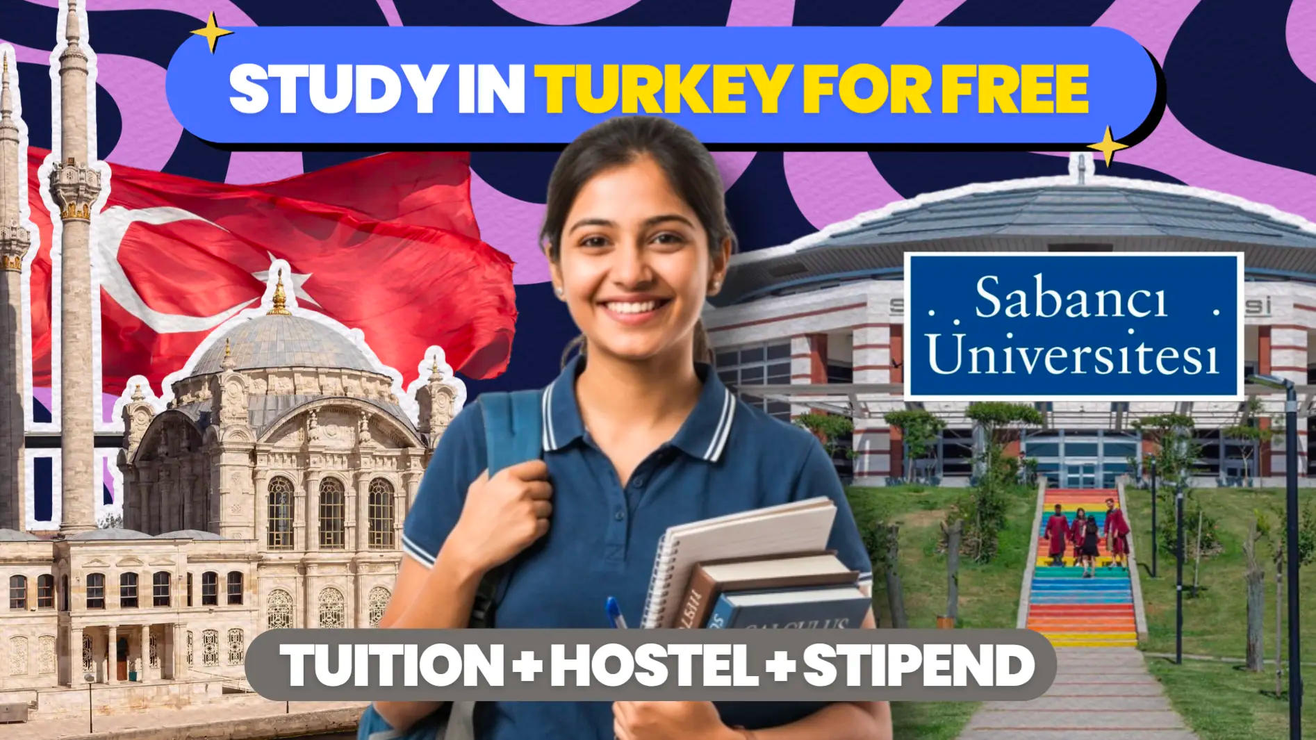 Sabanci University Opens Fully Funded Master's and PhD Scholarships for Indian Students in 2026-27