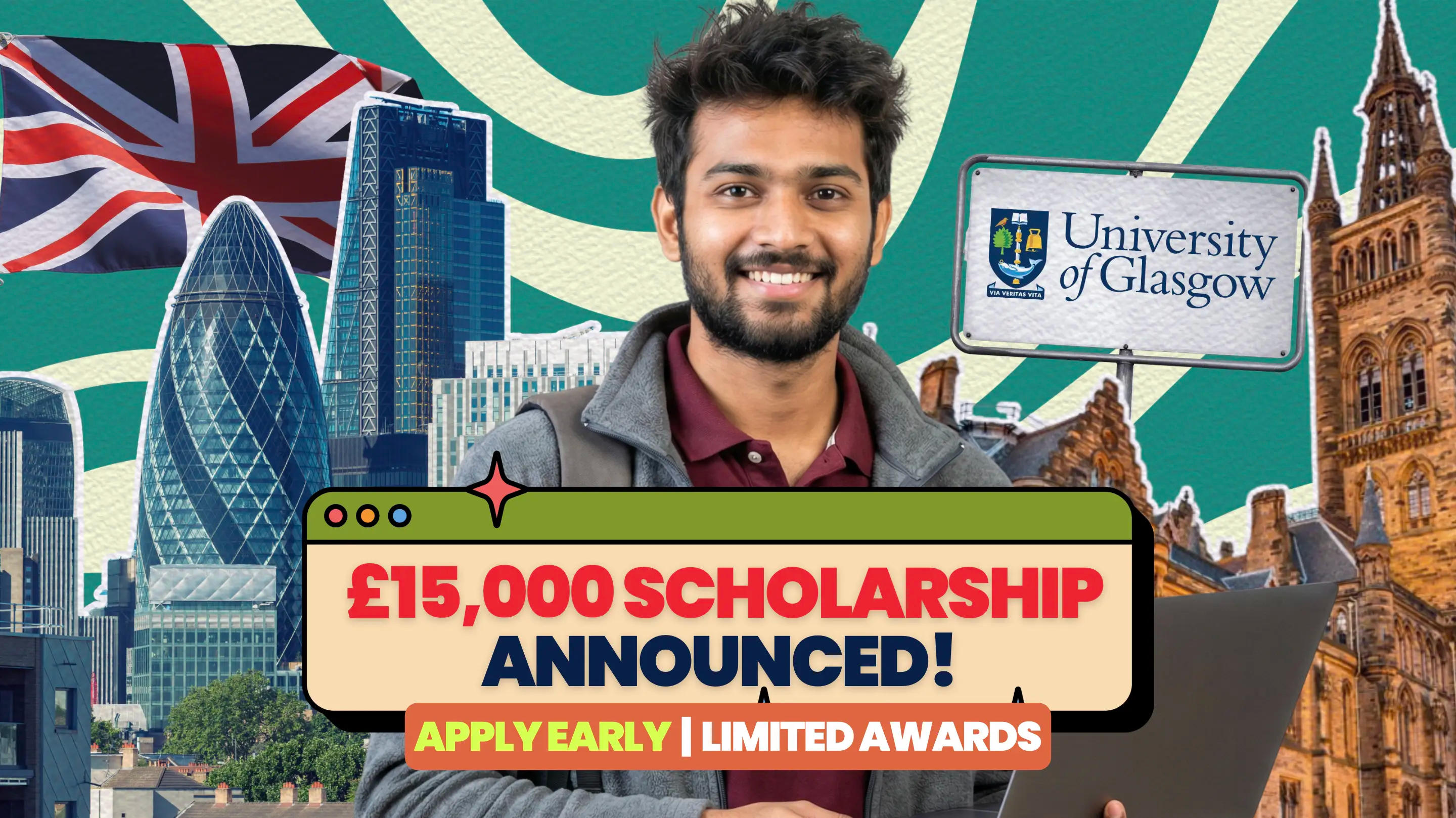 University of Glasgow Announces £15,000 Scholarship: Your Gateway to the UK for 2026