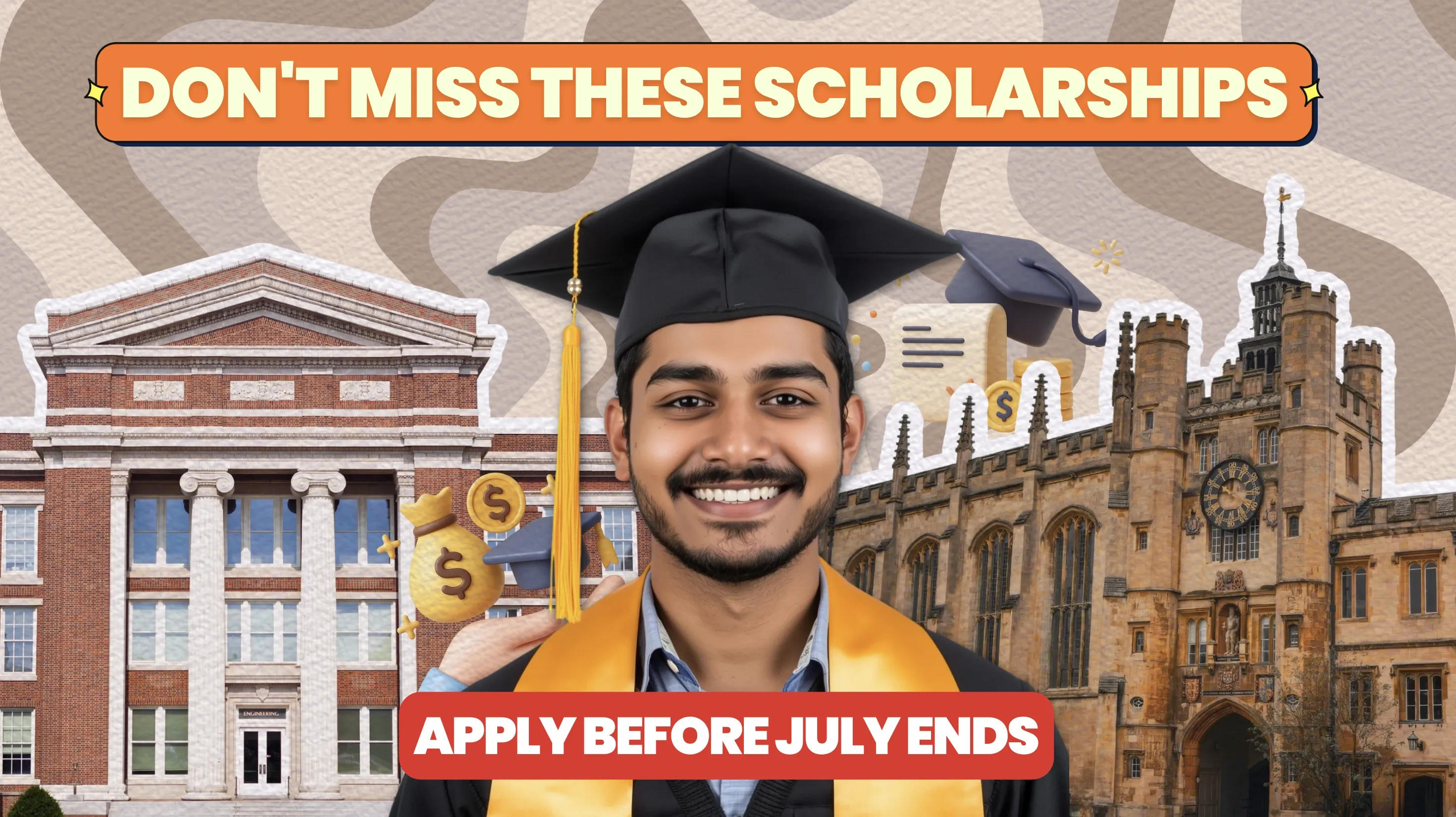 Global Scholarship Deadlines Before July 31, 2026: 5 Confirmed Open Awards
