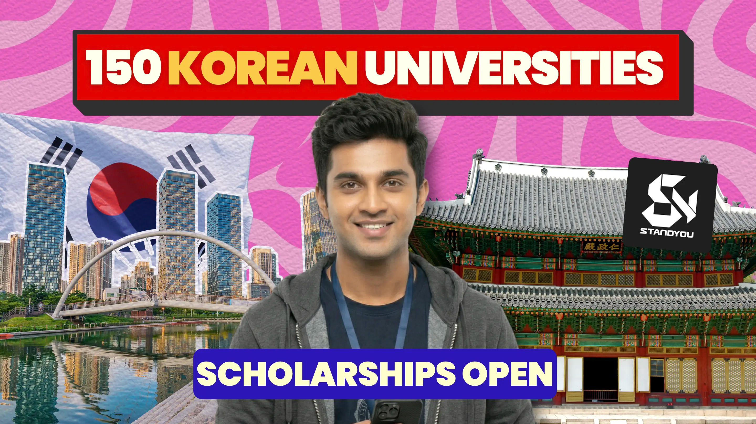 Standyou Opens Scholarship-Based Admission to 150 Korean Universities for Indian Students in 2026