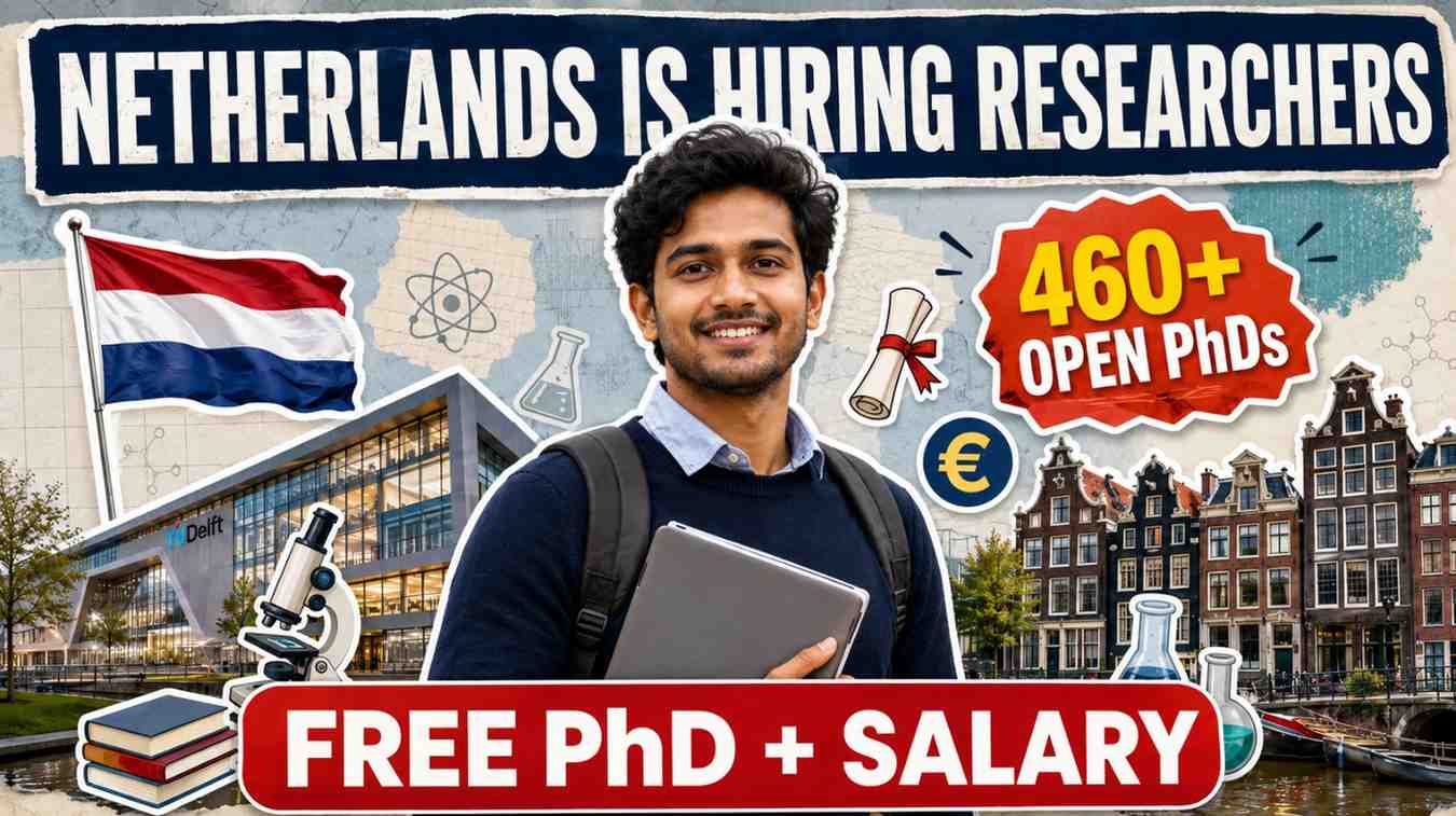 Fully Funded PhD Positions in the Netherlands Are Growing. Indian Researchers Should Be Paying Attention.