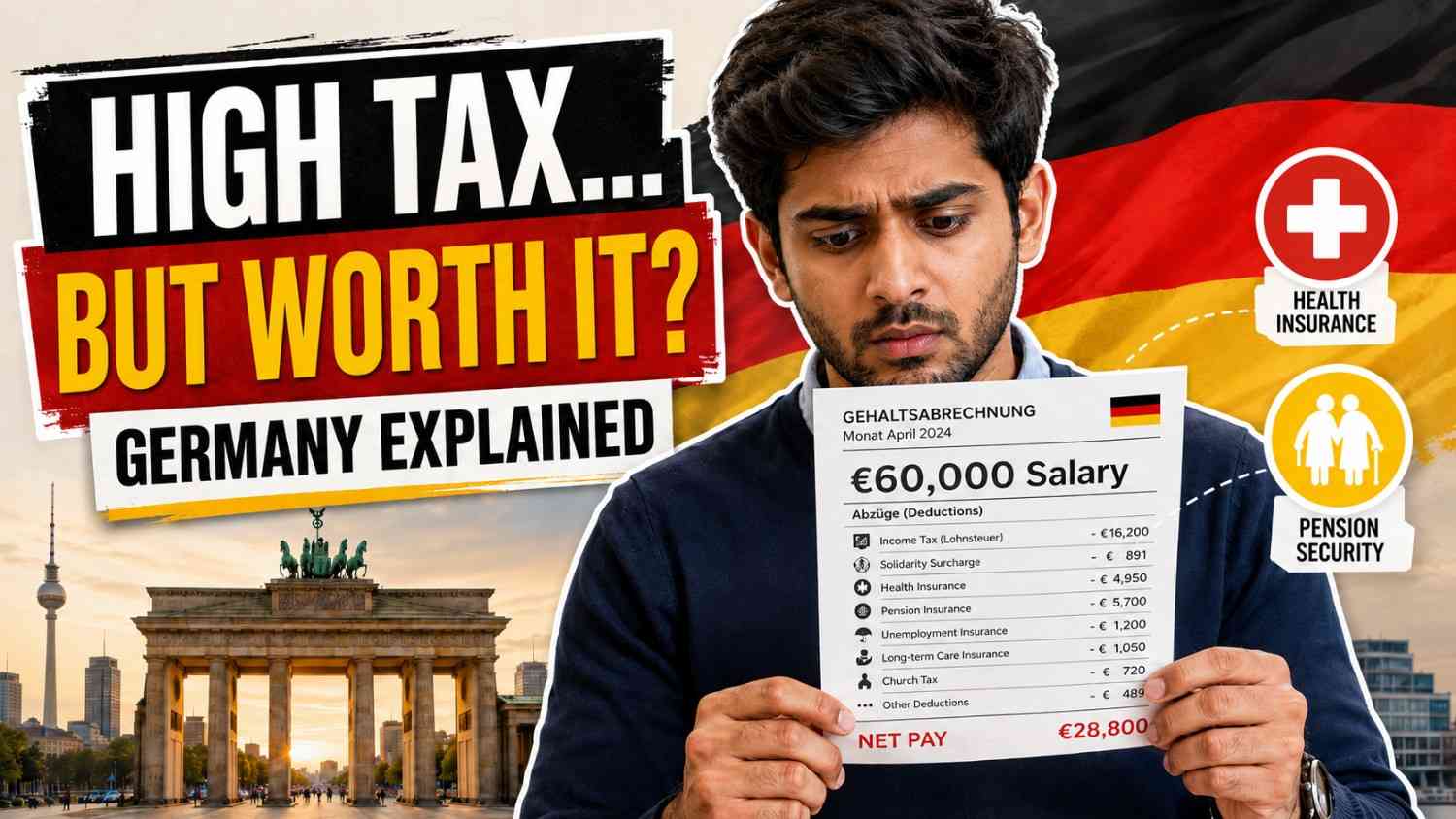 Germany's Tax System and Social Wage Explained for Indian Software Engineers in 2026