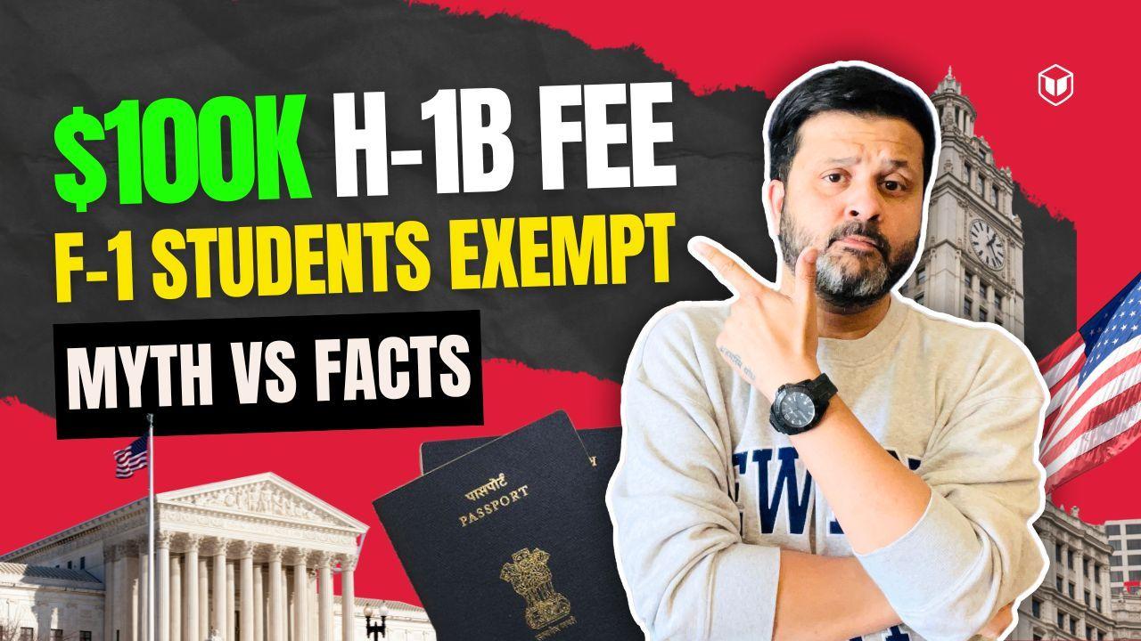US Clarifies H-1B Fee Rules for F-1 Students, Easing Path from OPT to Work Visa
