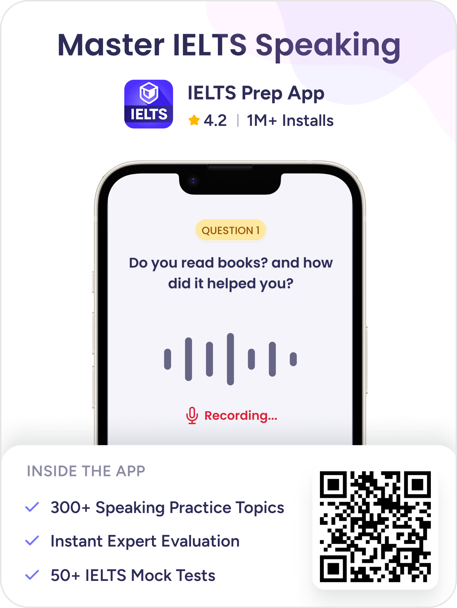 master ielts speaking ad