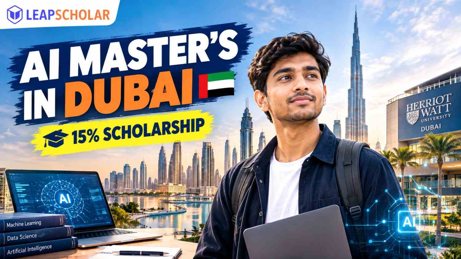 Leap Scholar Review: Choosing Dubai for an AI Masters, No Backup Plan Needed