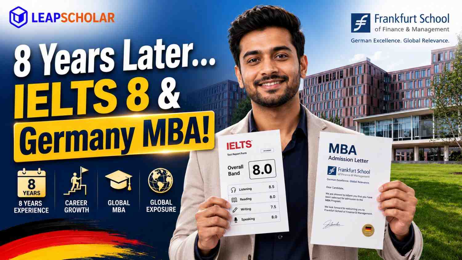 Leap Scholar Review: Eight Years Into My Career, I Went Back to School for an IELTS Exam